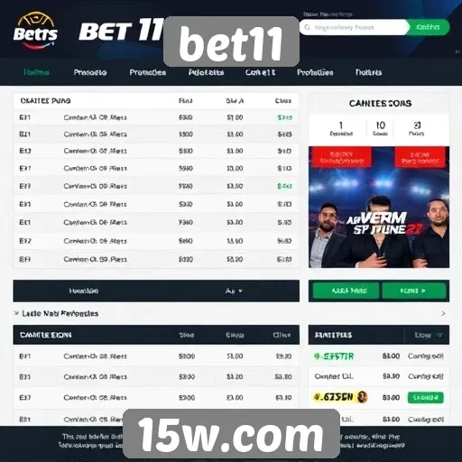 Promoções e bônus disponíveis na bet11